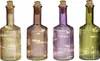 Mica Decorations Flasche Glas Ø 8 x 24 cm mit 10 Led in Produktbild-Vorschau 1