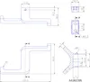 2 x Garderobenhaken BILL Garderobe Haken Wandhaken Chrom Produktbild-Vorschau 4