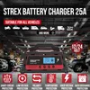 Strex Caricabatterie Industriale - 12/24V 5/10/25A - Anteprima dell’immagine prodotto 2