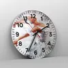 Wanduhr - Rund - Glasuhr - Frau Tanz Ballett Körper - Produktbild-Vorschau 4
