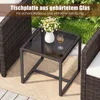 Set di mobili da giardino COSTWAY in polyrattan, mobili da Anteprima dell’immagine prodotto 7