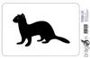 Aufkleber / Autoaufkleber - JDM - Die cut - FERRET Ferrett Produktbild-Vorschau 2