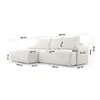 FEDVE Ecksofa Eckcouch Bordon L Form Sofa mit Produktbild-Vorschau 8