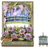 3D puzzle, Žiariaci lekno, Rowood, Drevo, 237 dielikov Náhľad obrázku produktu 1
