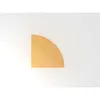 Verkettungsplatte Viertelkreis + Konsole 80x80cm Buche/Grau Produktbild-Vorschau 3