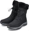 A pair of black winter boots. Produktbild-Vorschau