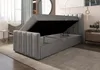 Boxspringbett 100x200 cm mit Bettkasten & Topper – Produktbild-Vorschau 2