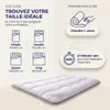 CASABEL Surmatelas Nuage 90 x 190 cm en Microfibre - Voir les images du produit 7
