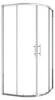 Duschspa 80x80x185cm Duschkabine Schiebetür Runddusche 5mm Produktbild-Vorschau 1