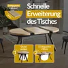 Esstisch Rund Evo, Moderner Esstich Ausziehbar, Tisch mit Produktbild-Vorschau 5