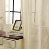 WOLTU Gardinen transparent mit Kräuselband Leinen Optik, Produktbild-Vorschau 7