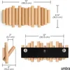 Umbra Picket mit 5 Garderobenhaken natural 1011471-390 Produktbild-Vorschau 7