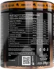 A close-up view of the back label of a Skull Labs Angel Dust Energizer supplement container, showing nutritional information and ingredients. Voir les images du produit