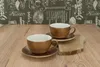 CreaTable, 25846, Golden Days Weiss, Cappuccinoset 4-tlg, Produktbild-Vorschau 2