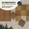 CASARIA® Holzfliesen FSC®-zertifiziertes Akazienholz 2m² Produktbild-Vorschau 7