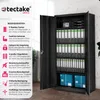 Aktenschrank abschließbar 180 x 90 x 40 cm Produktbild-Vorschau 2