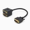 R12C DVI-Y-Adapter Verteiler – DVI-D 24+1 Stecker auf 2× Produktbild-Vorschau 2