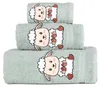 Kinderhandtuch 100% Baumwolle 50x90 cm Salbeigrün Schaf Produktbild-Vorschau 1