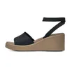 Schuhe Crocs Brooklyn Ankle Strap Wedge 20940607H Produktbild-Vorschau 3