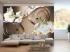 Vlies Fototapete Blumen 300x210 cm Tapeten Wandtapete XXL Produktbild-Vorschau 1