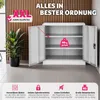 Aktenschrank abschließbar 90 x 40 x 90 cm Produktbild-Vorschau 8