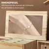 Pudełko na biżuterię z lusterkiem, drewniane pudełko na Podgląd zdjęcia produktu 7