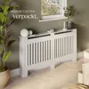 Heizkörperabdeckung Vila, im Lamellendesign, mit Ablage - Produktbild-Vorschau 7