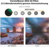 K&F Concept 77mm Filter ND2-ND32 Black-Mist 1/4 Variable Produktbild-Vorschau 5