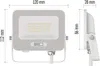 LED reflektor GLARO 20W, bílý, IP65, 2000 lm, neutrální bílá Voir les images du produit