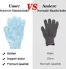 4 Paar Peeling Handschuh Exfoliating Gloves Produktbild-Vorschau 6