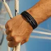 UNIQAL | Herren Lederarmband Kreuz "HEAVEN" geflochten Produktbild-Vorschau 3