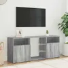 vidaXL TV skrinka s LED osvetlením Sonoma sivá 120x30x50 cm Náhľad obrázku produktu 2