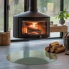 Szklana podstawa do Fi 80 cm - Szklana płyta kominkowa - Podgląd zdjęcia produktu 4