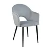 A single gray armchair with black legs is shown against a white background. Produktbild-Vorschau
