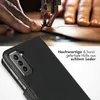 Custodia a libro in vera pelle Selencia per Samsung Galaxy Anteprima dell’immagine prodotto 2