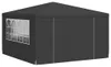 vidaXL Professionele partytent met zijwanden, 4x4 meter, Productafbeelding-voorbeeld 2