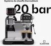 Klarstein Cafetiere avec Mousseur de Lait, Cafetières, Voir les images du produit 3