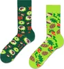 Set aus 2 Paar Socken mit Herbstmuster für Damen 36-40, Produktbild-Vorschau 2