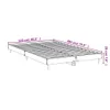 vidaXL Struttura letto senza materasso rovere Sonoma Anteprima dell’immagine prodotto 10