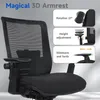 HDeye SM6 Bürostuhl, Ergonomischer Stuhl, Multifunktionales Produktbild-Vorschau 5