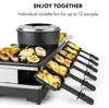 Klarstein Fonduelette XL, raclette gril 3v1, 1650 W, pre 12 Náhľad obrázku produktu 5