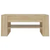 vidaXL Table basse chêne Sonoma 102x55x45 cm Bois composite Voir les images du produit 3