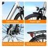 26 Zoll 48V 10.4AH Akku Wasserdicht E-Bike Cityräder Produktbild-Vorschau 9