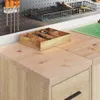 vidaXL Garážová skříň Sonoma dub masiv borovice Náhled obrázku produktu 3