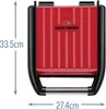 George Foreman 25030-56, Červená, Obdélníkový, 240 x 170 Náhled obrázku produktu 12