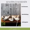 3er Set Solar Wasserspeier Robbenfamilie aus Keramik - Produktbild-Vorschau 5