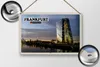 Blechschild Städte Frankfurt Deutschland EZB Neubau 30x20cm Produktbild-Vorschau 2