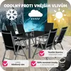 TecTake 402166, Šedá, 6 sedadlo/sedadel, Dospělí a děti, Náhled obrázku produktu 8