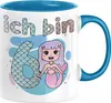 6. Geburtstag Mädchen Geschenk Meerjungfrau Geschenk Tasse Produktbild-Vorschau 1