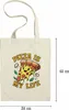 Pizza is my Life Tragetasche natur Pizza Pizzabäcker Produktbild-Vorschau 2